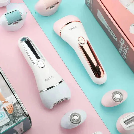 VGR Womens Epilator Shaver Set